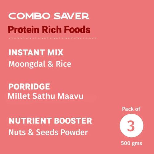 Protein Rich Foods Combo - Pack of 3