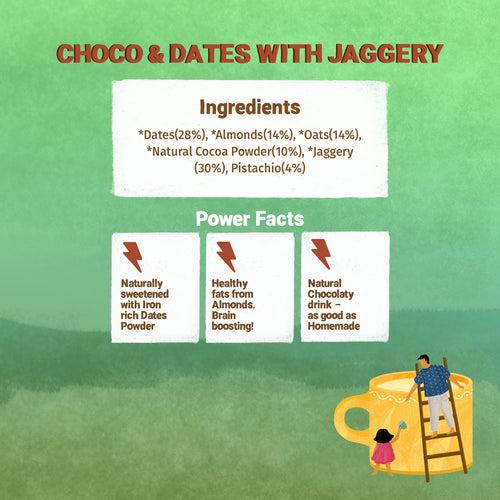 Choco Dates with Jaggery Drink Mix
