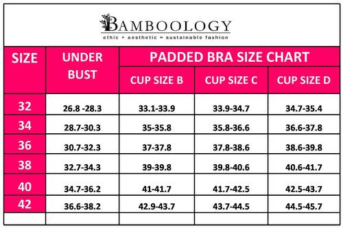 Bamboo Fabric Full Coverage Padded T-shirt Bra