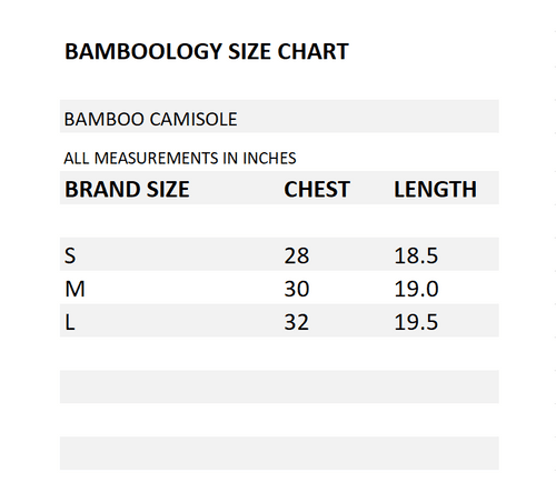 Bamboo Fabric Camisole – Soft, Breathable, Eco-Friendly, and Stylish for All-Day Comfort and Elegance | Black