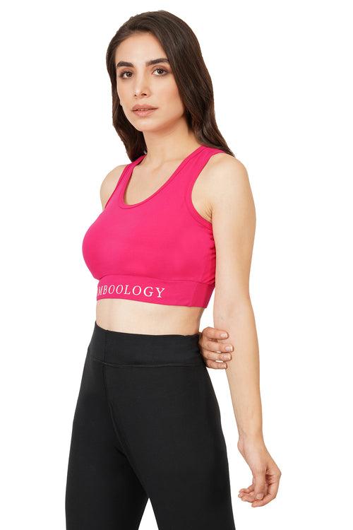 Bamboo Fabric Sports Bra | Bold |