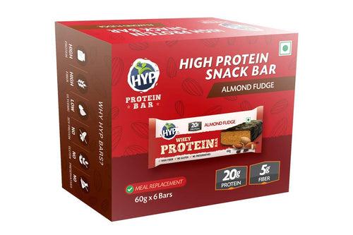 Clearance Sale - Meal Replacement Protein Bars - Almond Fudge (Box of 6 Bars)