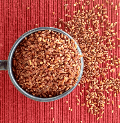 Kullakar Red Rice (Semi-Polished, Parboiled)