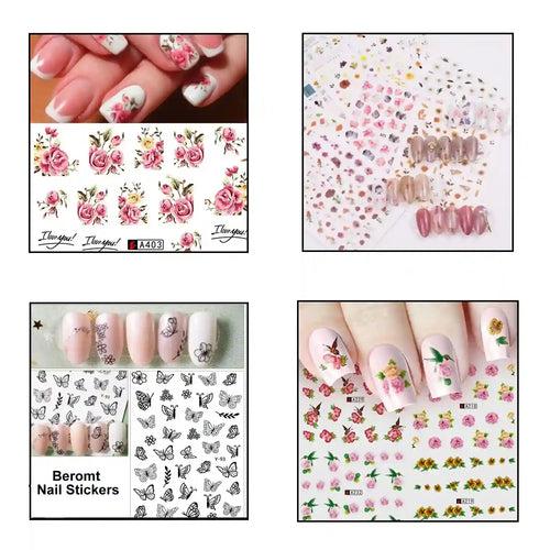 BEROMT NAIL WATER DECALS - (Any 10 Random from each Category)