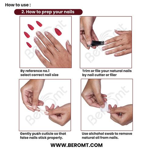 BRIDAL NAILS-763 (Buy 1 Get 1 Free )