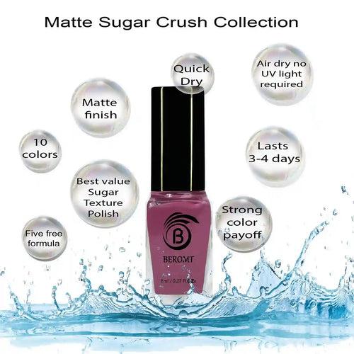 MATTE SUGAR CRUSH NAIL POLISH