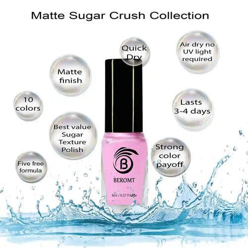 MATTE SUGAR CRUSH NAIL POLISH