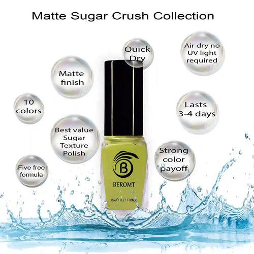 MATTE SUGAR CRUSH NAIL POLISH