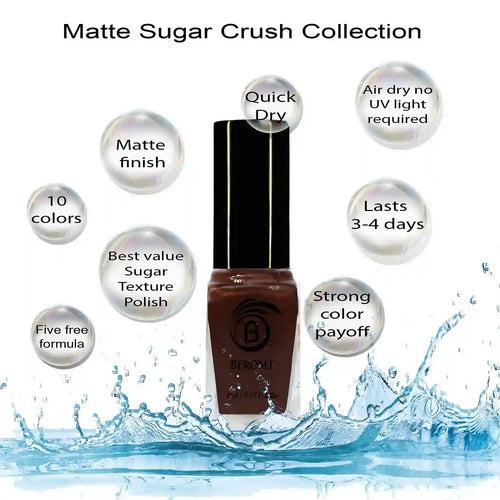 MATTE SUGAR CRUSH NAIL POLISH