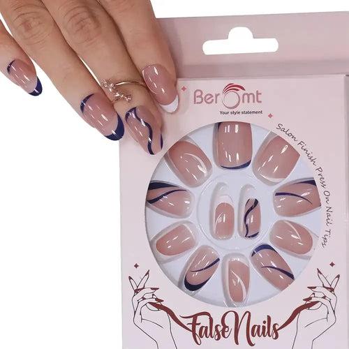 FRENCH TIPS NAILS- (Buy 1 Get 1 Free)