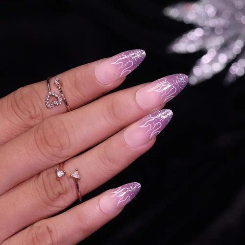 GLITTER FRENCH TIPS (NAIL KIT INCLUDED)