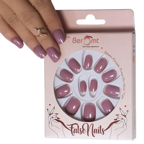 GLOSSY SHORT NAILS- (Buy 1 Get 1 Free)