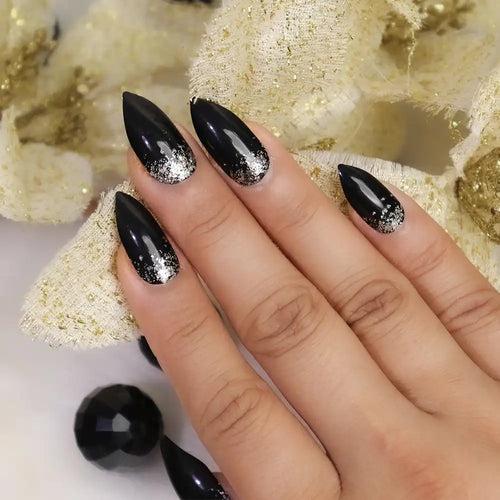 GLITTER BRIDAL NAILS (NAIL KIT INCLUDED)