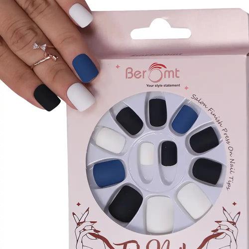 FLOWER PRINTED NAILS - (NAIL KIT INCLUDED)