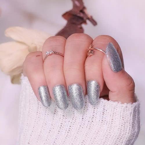 GLITTER BRIDAL NAILS (NAIL KIT INCLUDED)