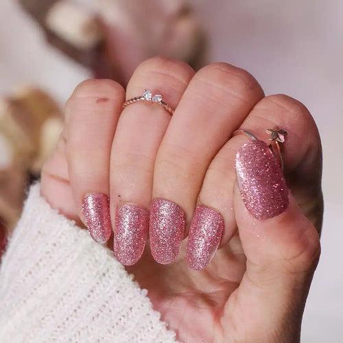 GLITTER BRIDAL NAILS (NAIL KIT INCLUDED)