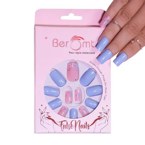 FLOWER PRINTED NAILS - (NAIL KIT INCLUDED)