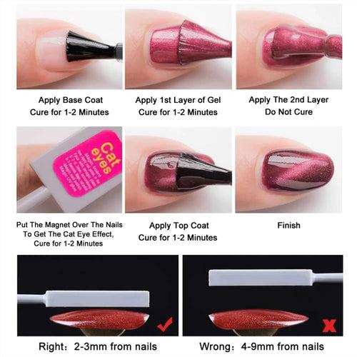 MAGNETIC STICKS FOR NAIL ART