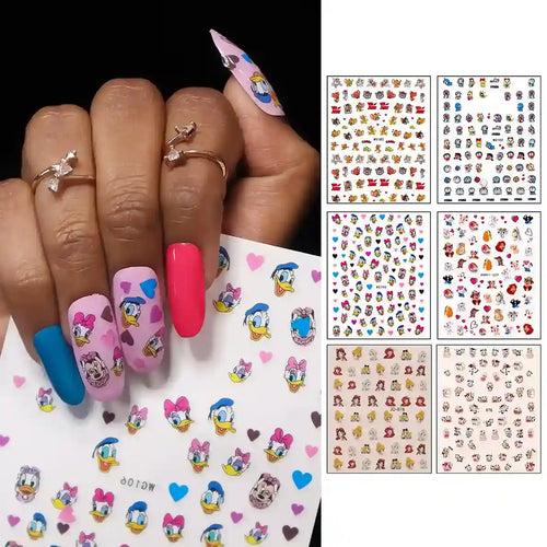 BEROMT NAIL STICKERS (Set of 3 Random Designs per Category)