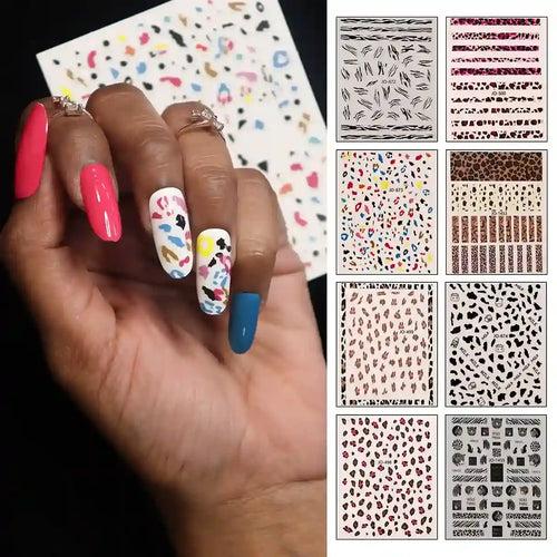 BEROMT NAIL STICKERS (Set of 3 Random Designs per Category)