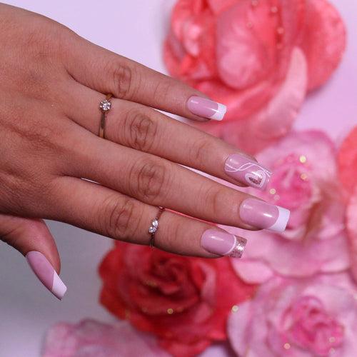 FRENCH TIPS- 339 (NAIL KIT INCLUDED)