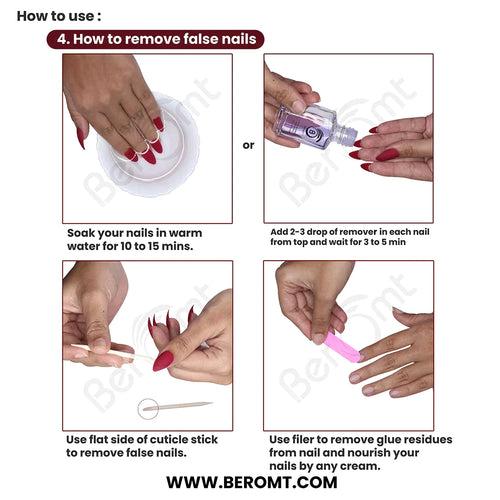 FRENCH TIPS- 346 (NAIL KIT INCLUDED)