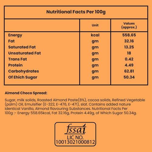 Pure Temptation® Premium Almond Flavoured Chocolate Choco Spread Jars 2x340g