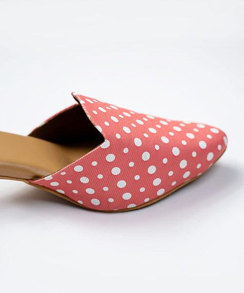 Polka Punch Heels