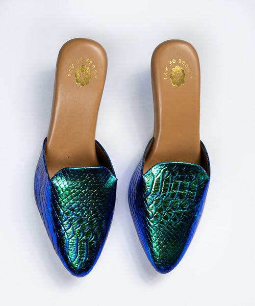 Mermaid Mules Heels