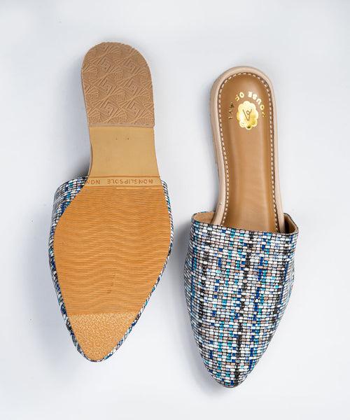 Mosaic Magic Flat Mules