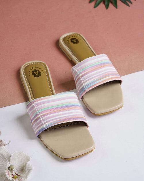 Cotton Candy Sandals