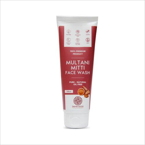 DamnGood Multani Mitti Face Wash -(Paraben/Sulphate-Free)-100 ML