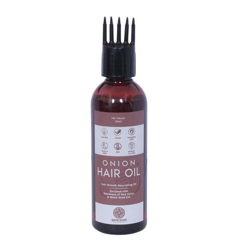 Damngood Herbal Red Onion & Black Seed Oil -For Hair Fall Control Oil- 100ML