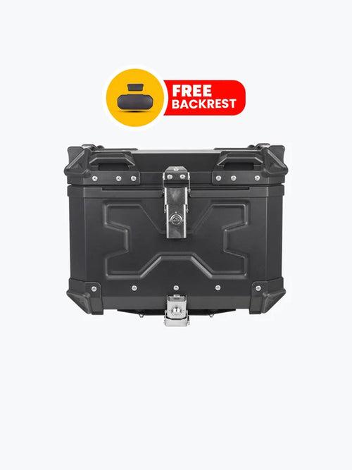 TC 45L Aluminium Black With Backrest Pad