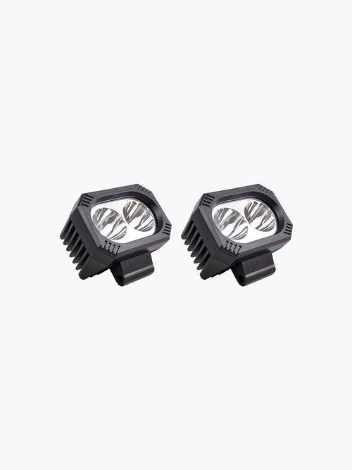 HJG 2 Led Square Artless White Fog Light