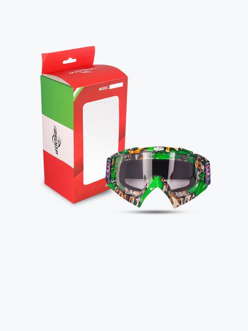 BSDDP Graphics Goggles Green Plain Tint