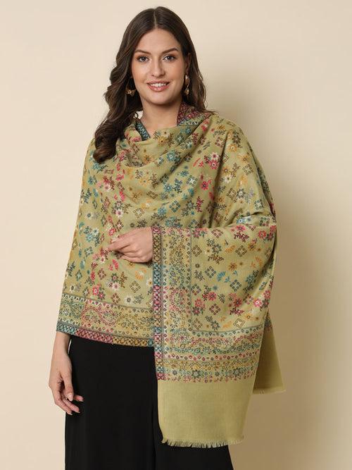 Pashmoda Women's Kaani Woven Design Stole (Size : 71X203 CM)