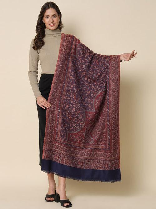 Pashmoda Women's Kaani Woven Design Stole (Size : 71X203 CM)