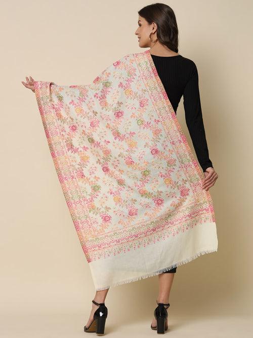 Pashmoda Women's Kaani Woven Design Stole (Size : 71X203 CM)