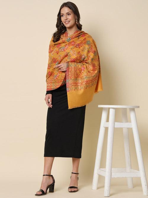 Pashmoda Women's Kaani Woven Design Stole (Size : 71X203 CM)