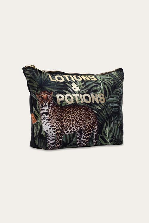 Tropical Jungle Lotions & Potions Cosmetic Pouch