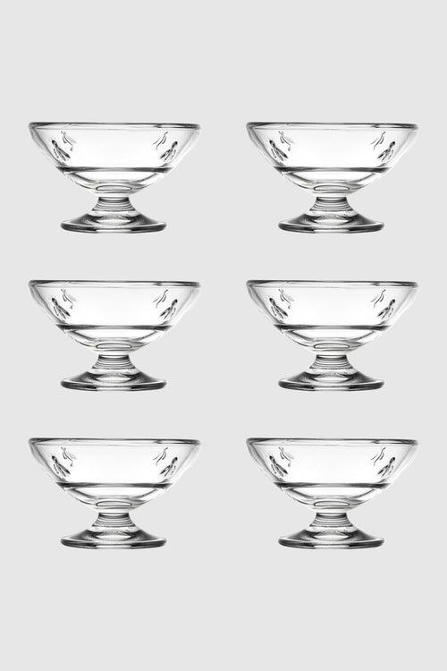 Set Of 6 Ice-cream Cups Abeille