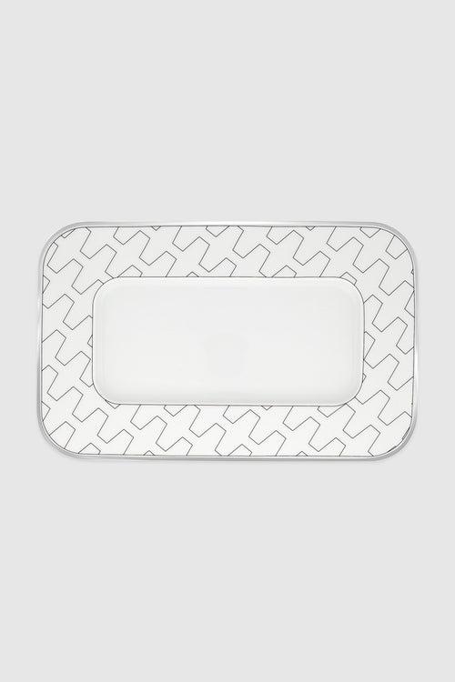 Trasso - Set Of 4 Small Rectangular Plate