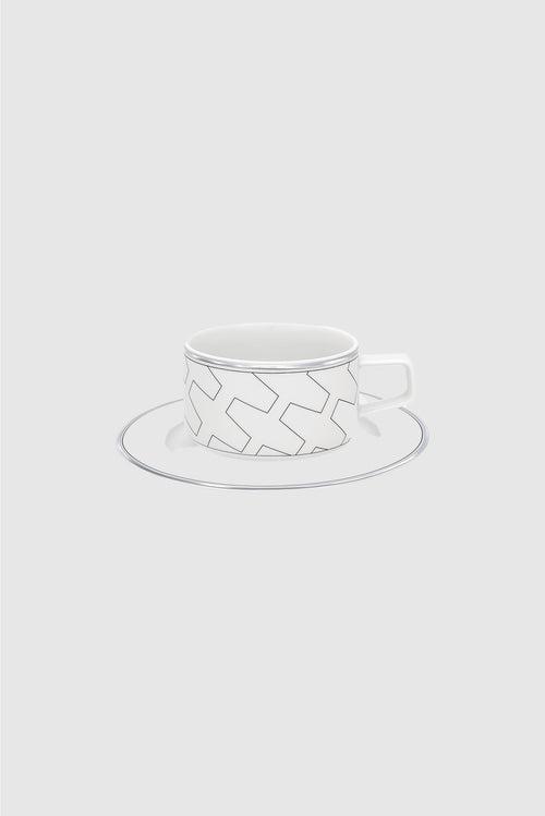 Trasso - Set Of 4 Tea Cup & Saucer