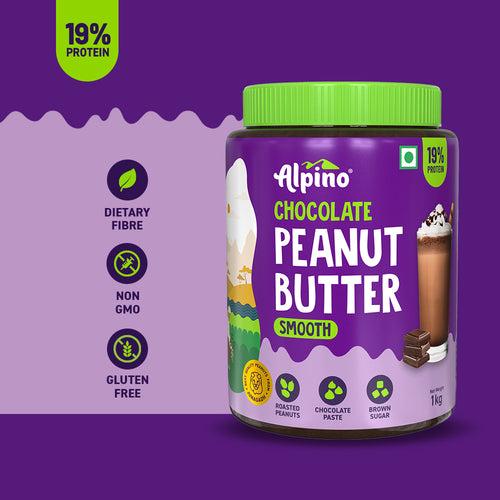 GOOD MORNING COMBO - Chocolate Peanut Butter Smooth 1kg & Super Muesli Fruit and Nuts 400g - Value Pack