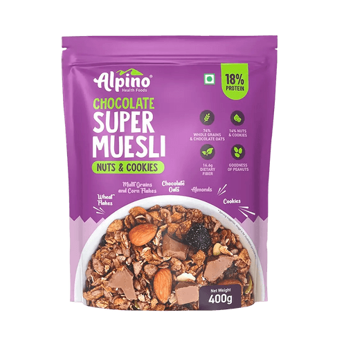 Chocolate Super Muesli Nuts and Cookies