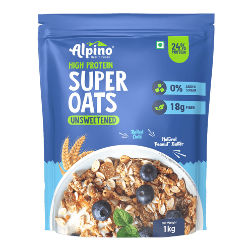 High Protein Super Rolled Oats Unsweetened 1kg