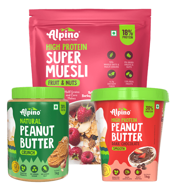 HIGH PROTEIN COMBO - High Protein, High Fiber, Low Sugar Diet - Super Saver Pack