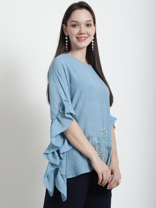 TATTVA SKY BLUE SHIRT