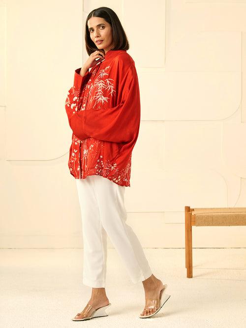 RED RIVERIE AHAANA SHIRT